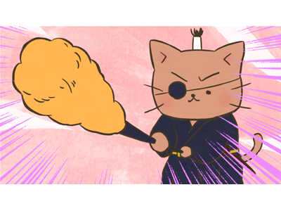 ねこねこ日本史 第3期 #76 「どら息子ねこ、柳生十兵衛!」