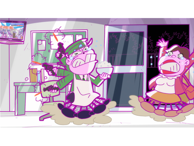 深夜!天才バカボン 第9話 「本官の適性テストなのだ」「リアル天才バカボン」