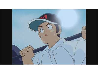 『タッチ』TVシリーズ #71 夏合宿突入! 鬼監督が待っている!!