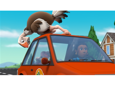 パウ・パトロール 第133話 ようこそ ダチョウのオスカー