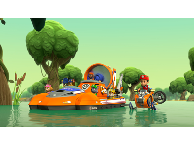 パウ・パトロール 第146話 アルティメットレスキュー！なぞのヌマヌマモンスター！