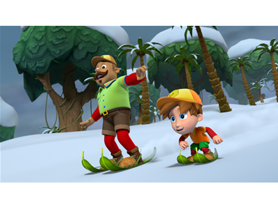 パウ・パトロール 第150話 みなみのしまで ゆきやまキャンプ？