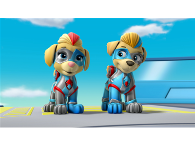 パウ・パトロール 第180話 マイティ パウ・パトロール！ふたごのパウとうじょう！