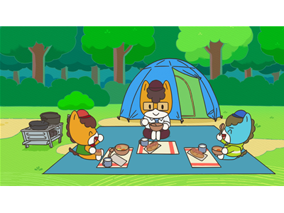 アニメ「ぐんまちゃん」 第7話 「キャンプへゴー！！」「誰と遊ぶ？」「温泉へ行こう」