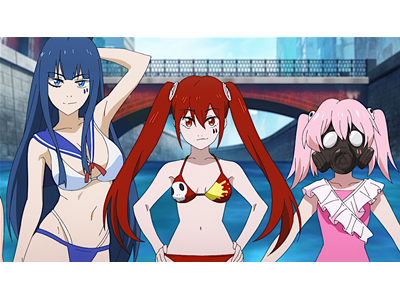 魔法少女マジカルデストロイヤーズ #04 魔法少女だらけの水泳大会