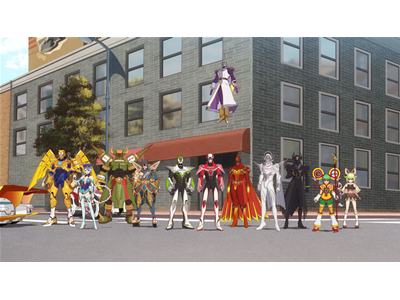 TIGER & BUNNY 2 #14 「March winds and April showers bring forth May flowers.」（三月の風と四月の雨で五月の花が咲く）