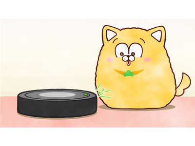 まついぬ 第4話 メラニアンVSお掃除ロボット