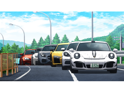 TVアニメ『MFゴースト』 Turn04 「タイヤマネジメント」