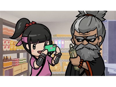 忍ばない！クリプトニンジャ咲耶 第三話 クリプト絵巻