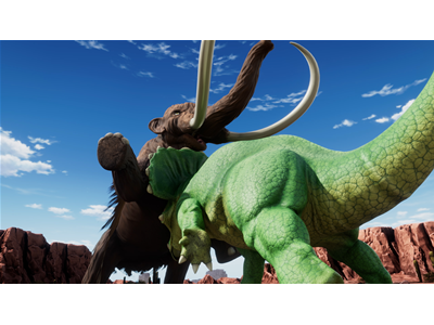 最強王図鑑 ～The Ultimate Battles～ 第2話 【スペシャルマッチ】インペリアルマンモス VS トリケラトプス