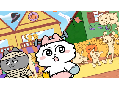ンめねこ #31  「ハロウィンおばけとパーティー」