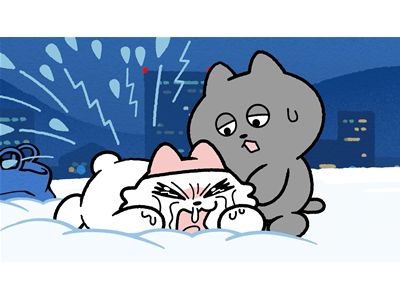 ンめねこ #38 「ケーキのだいへんしん」