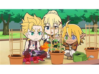 異世界かるてっと３ 第3話  協調！あさがおしいく