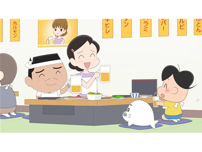 小3アシベ QQゴマちゃん 第15話 焼肉一家