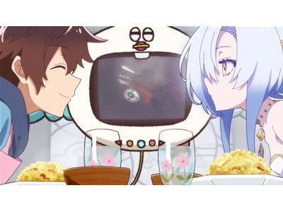 TVアニメ『女神「異世界転生何になりたいですか」俺「勇者の肋骨で」』 第2話 「ヤドカリ／魔王城の扉（右）」