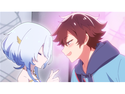 TVアニメ『女神「異世界転生何になりたいですか」俺「勇者の肋骨で」』 第3話 「時計台の秒針／勇者のレベルアップ通知をする頭の中の声の人」