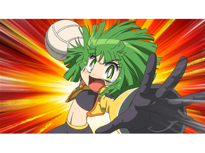 炎の闘球女 ドッジ弾子 第4話 雨の中の決戦！弾子、覚醒！